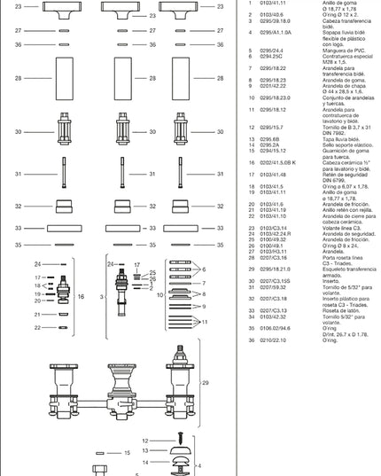 FV TRIADES PARA BIDE 0295/C3-CR