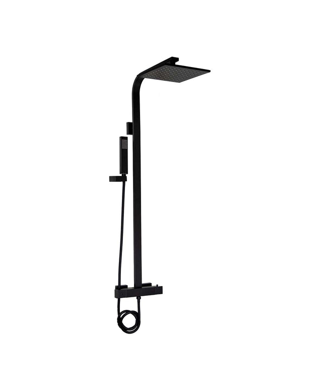 FV DOMINIC NEW DUCHA DE PARED CON TERMOSTATICO 85N NEGRO 0313/85N-NG
