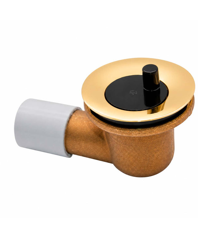FV DESAGUE P/BAÑERA C/CODO DE 90° 11/4 POLISHED GOLD 0355.01-PG