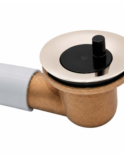 FV DESAGUE P/BAÑERA C/CODO DE 90° 11/4 POLISHED NICKEL 0355.01-PN