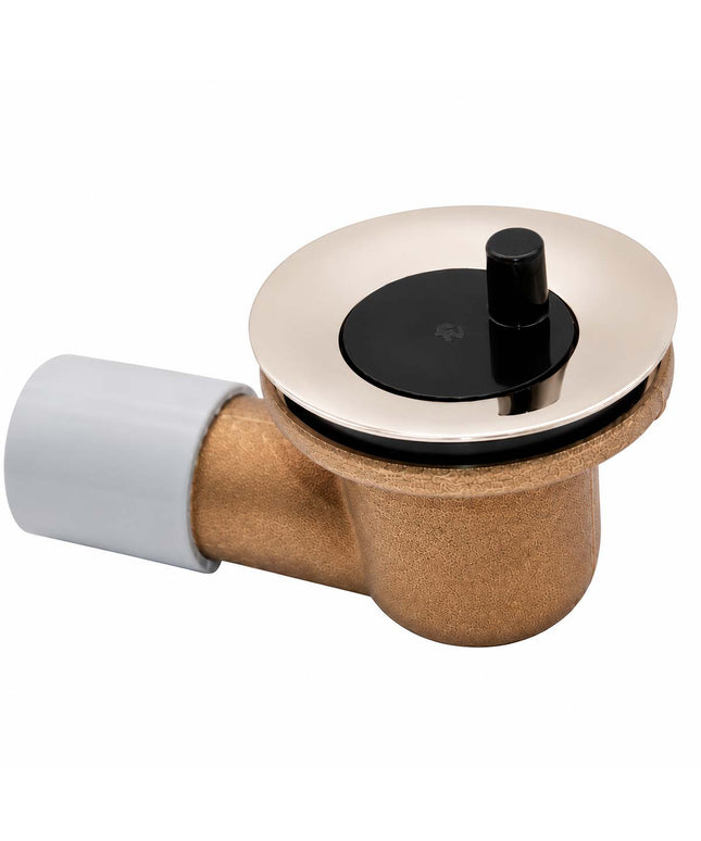 FV DESAGUE P/BAÑERA C/CODO DE 90° 11/4 POLISHED NICKEL 0355.01-PN