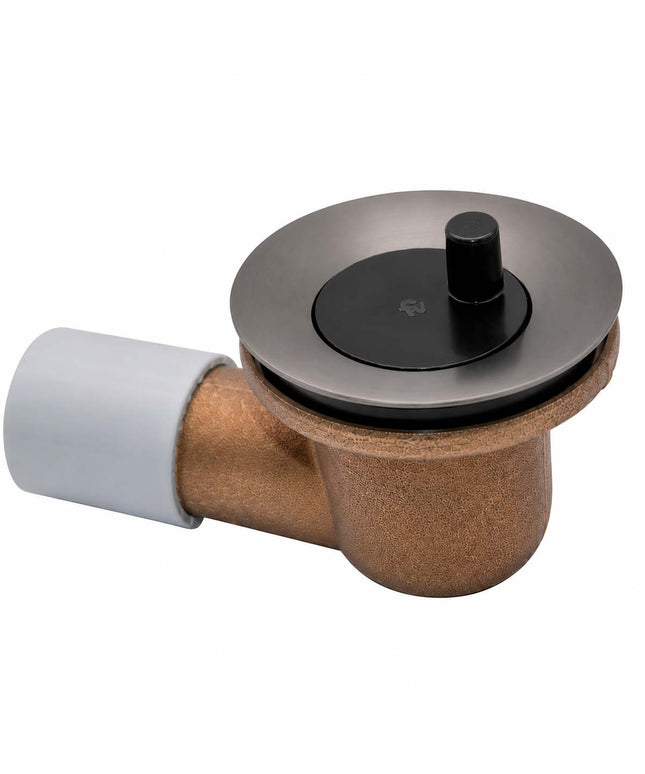 FV DESAGUE P/BAÑERA C/CODO DE 90° 11/4 SATIN GREY STONE 0355.01-SGR