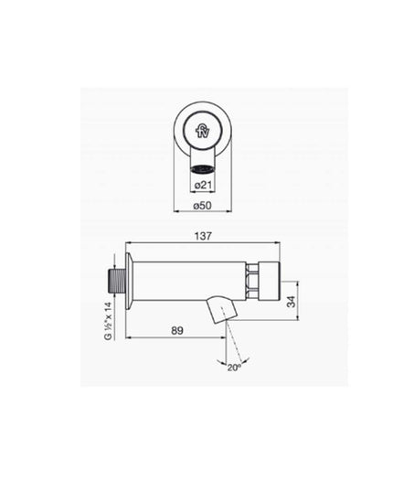 FV JUEGO LAVATORIO AUTOMATICO DE PARED  0360.02-CR