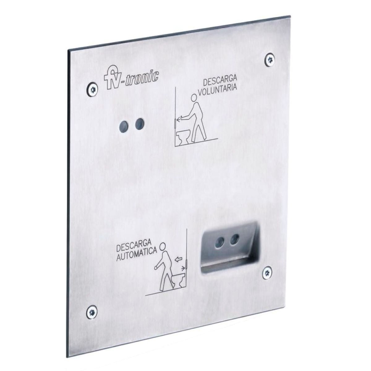 FV TRONIC ELECTRONICO P/INODORO TAPA ACERO/INOX 0366.01-AI