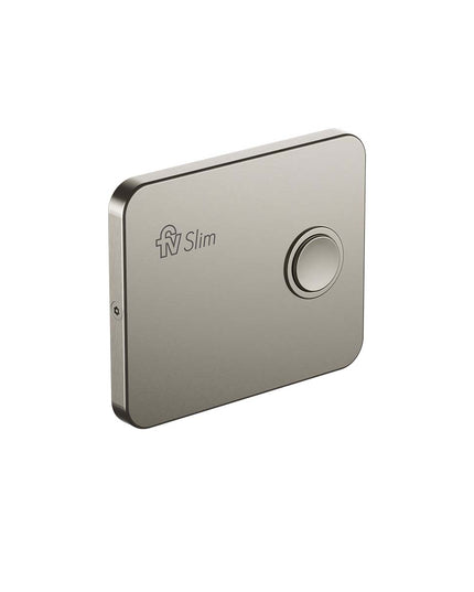 FV SLIM TAPA CON BOTON P/VALVULA BRUSHED NICKEL 0378.02-BN