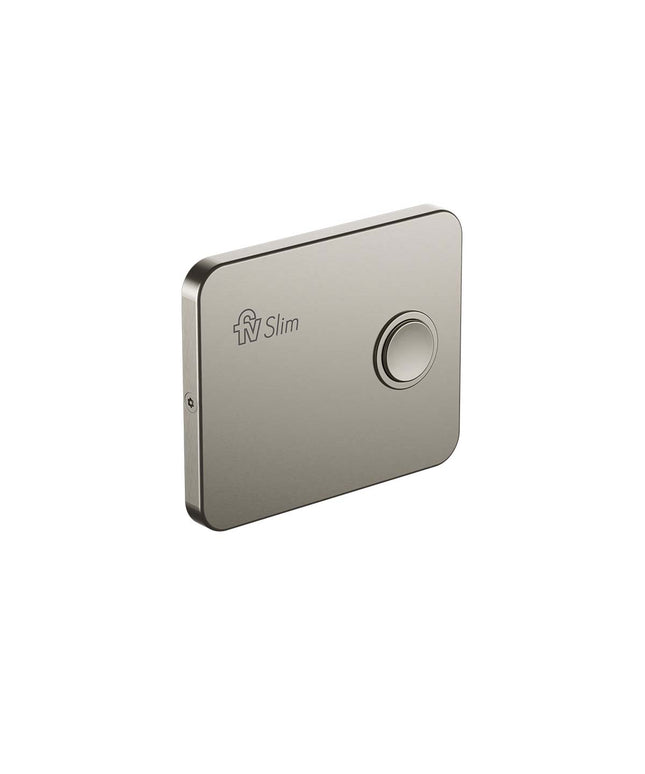 FV SLIM TAPA CON BOTON P/VALVULA BRUSHED NICKEL 0378.02-BN