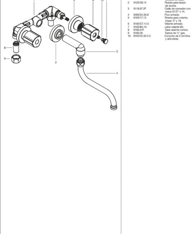 FV RADAL COCINA / LAVADERO EMBUTIR 0403/C7-CR