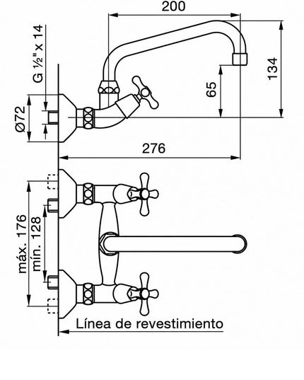 FV MALENA COCINA / LAVADERO PARED 0409/16-CCC