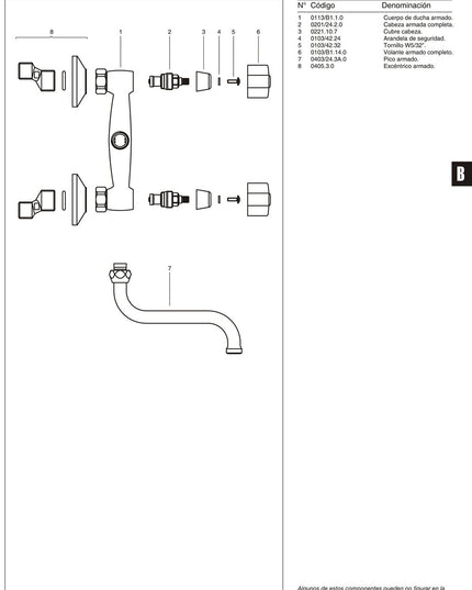 FV ARIZONA PLUS PARA PARED DE COCINA / LAVADERO 0409/B1P-CR