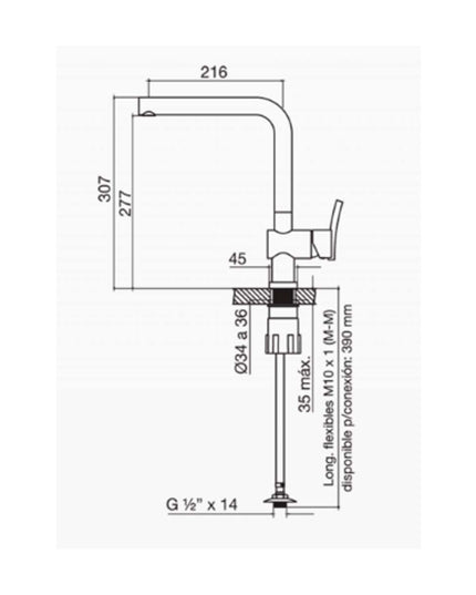 FV LIBBY MON MESADA DE COCINA 0411.04/39-CR