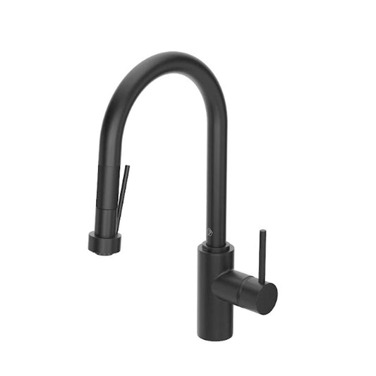 FV AUGUSTA MONOCOMANDO PARA MESADA DE COCINA ROCIADOR 0412/96P-BK