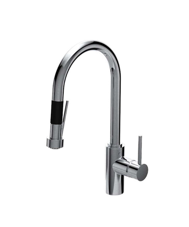 FV AUGUSTA MONOCOMANDO PARA MESADA DE COCINA ROCIADOR 0412/96P-CR