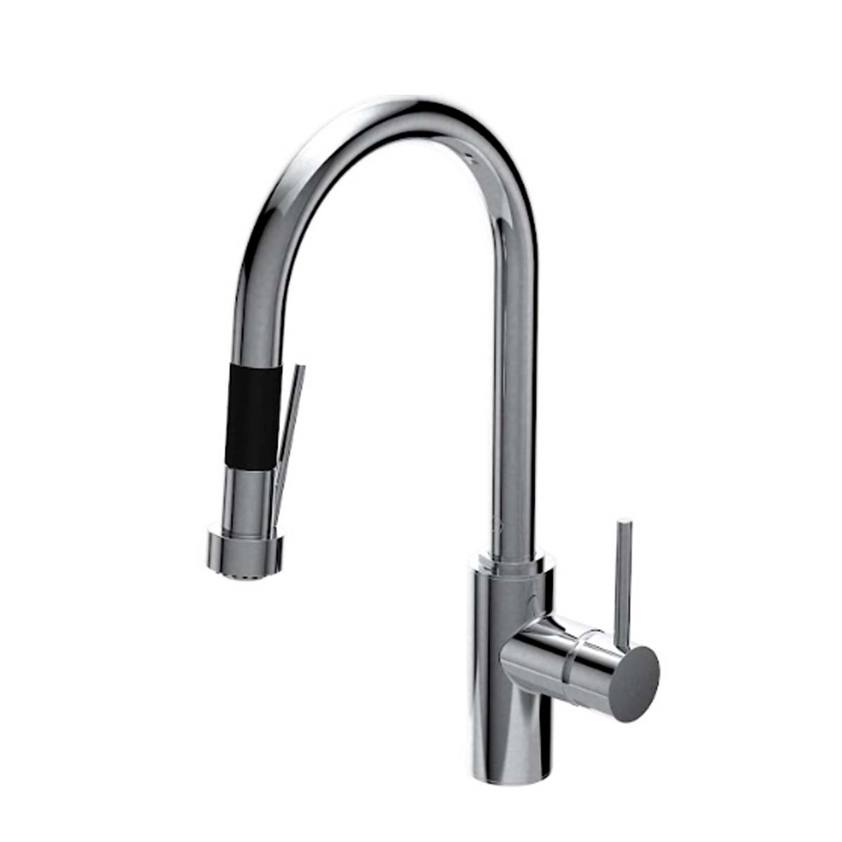 FV AUGUSTA MONOCOMANDO PARA MESADA DE COCINA ROCIADOR 0412/96P-CR