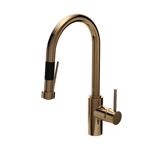 FV AUGUSTA MONOCOMANDO PARA MESADA DE COCINA ROCIADOR 0412/96P-PB