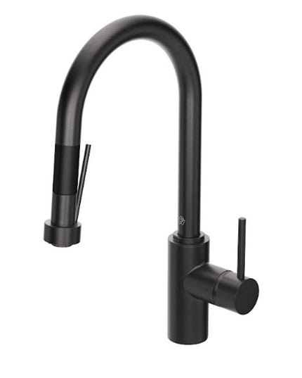 FV AUGUSTA MONOCOMANDO PARA MESADA DE COCINA ROCIADOR SATIN GREY STONE 0412/96P-SGR
