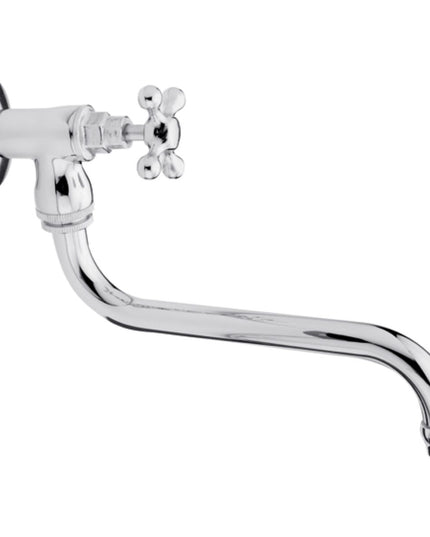 FV CANILLA P/PARED DE UNA SOLA AGUA C/PICO MOVIL ALTO Y CRUZ FIJA 0420