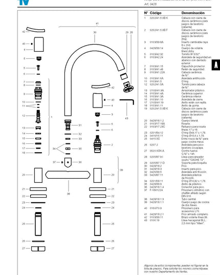 FV LIBBY MESADA DE COCINA 0428/39-CR