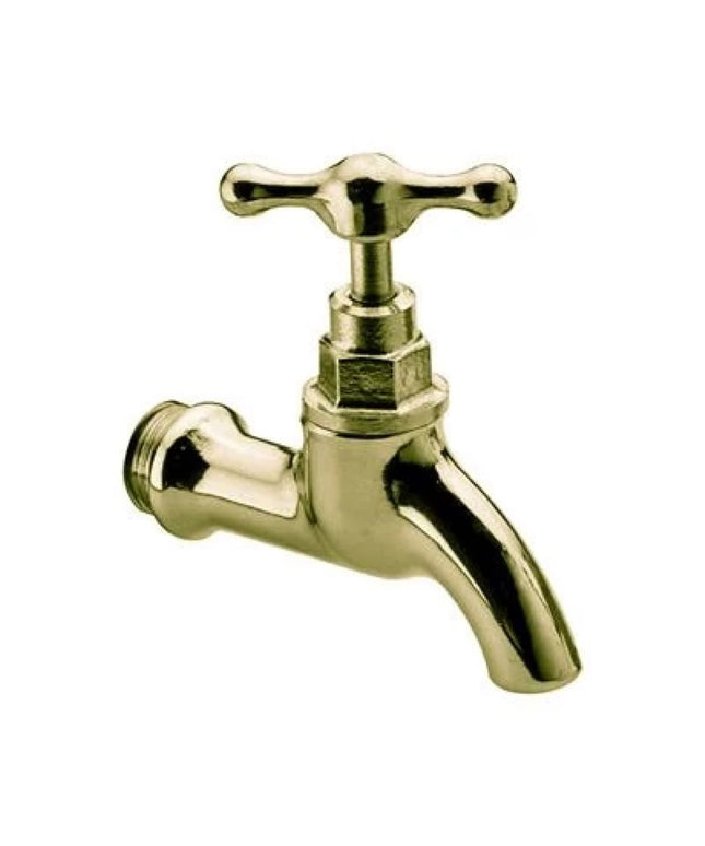 Fv Canilla Pared 1 Sola Agua Aprob Y Ref Volante T Fijo 19mm 0430-19-b