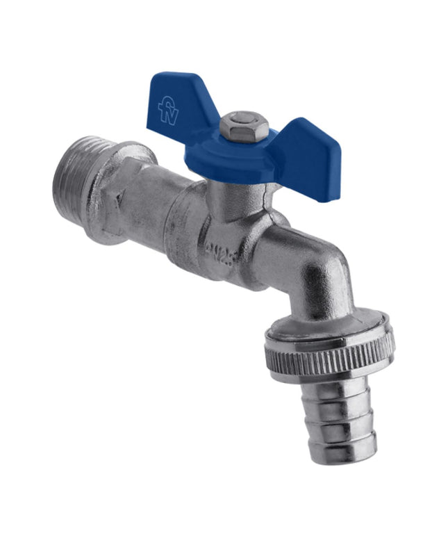 FV CANILLA P/MANGUERA CON CIERRE ESFERICO 19MM 0436.10-19