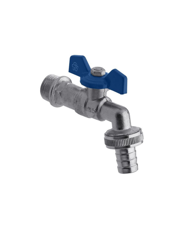 FV CANILLA P/MANGUERA CON CIERRE ESFERICO 25MM 0436.10-25