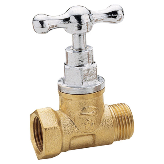 FV LLAVE D/PASO P/CAÑOS HIERRO.APROB.M-H CON VOLANTE T FIJO 0470-19-C