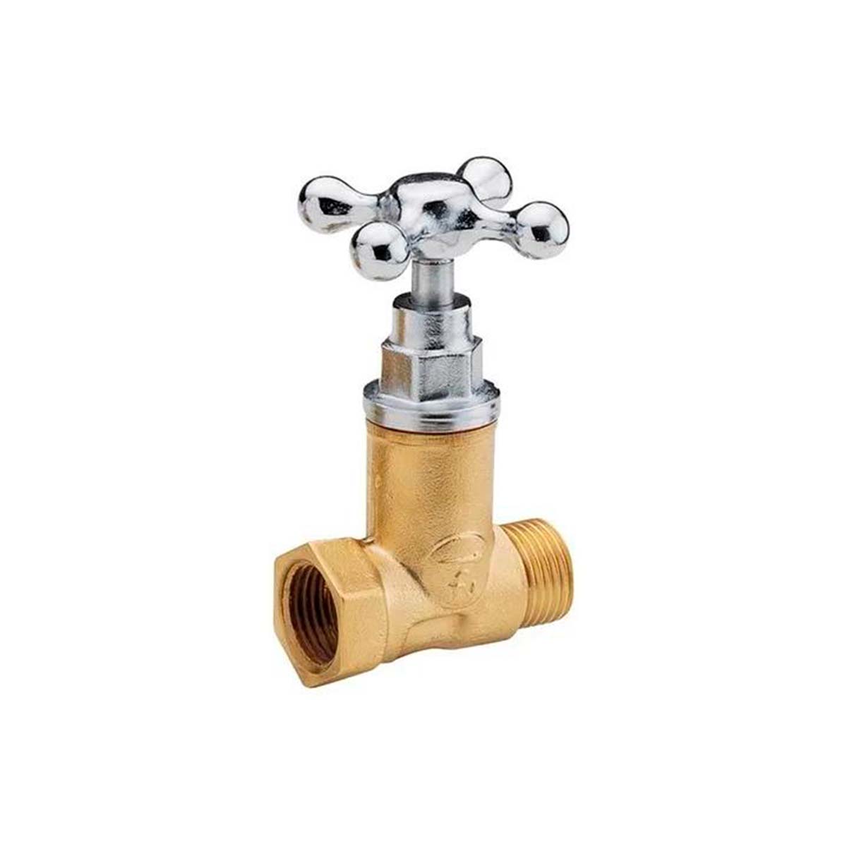 FV LLAVE D/PASO P/CAÑO HIERRO.APROB.M-H C/VOLAN CRUZ FIJA 19MM 0474-19