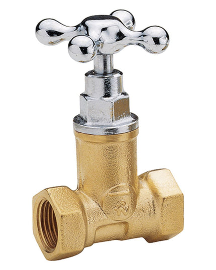 FV LLAVE D/PASO P/CAÑO HIERRO.APROB.H-H C/VOLAN CRUZ FIJA 13MM 0475-13