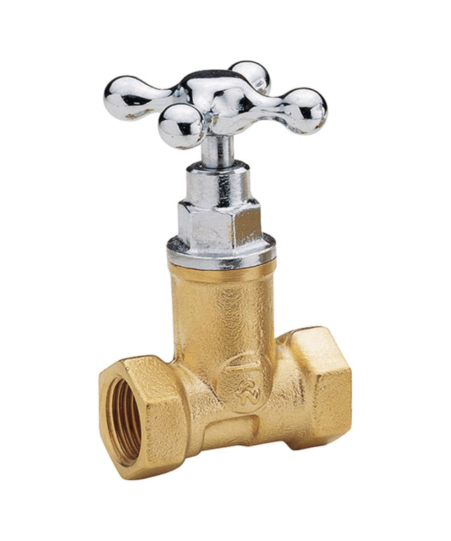 FV LLAVE D/PASO P/CAÑO HIERRO.APROB.H-H C/VOLAN CRUZ FIJA 13MM 0475-13