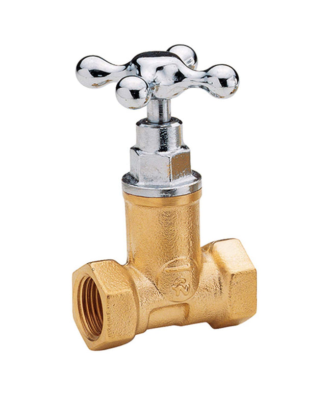 FV LLAVE D/PASO P/CAÑO HIERRO.APROB.H-H C/VOLAN CRUZ FIJA 19MM 0475-19