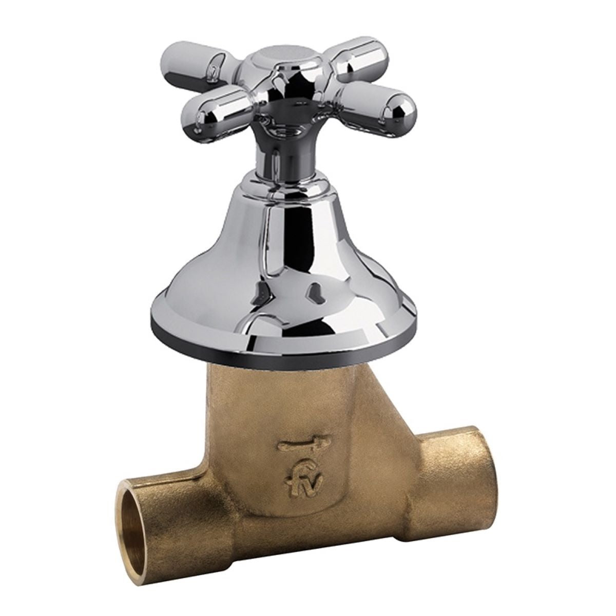 FV NEWPORT PLUS LLAVE PASO COBRE H-H 19MM 0489/B2P-19-CR  0489/20-19