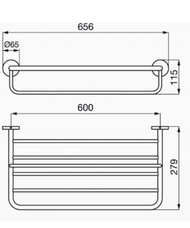 FV GRAND HOTEL ACC TOALLERO ESTANTE 0712.10/37-CR