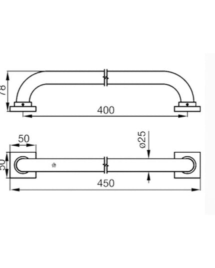 FV GRAND HOTEL ACC AGARRADERA P/BAÑERA 0715.10.2/37-CR