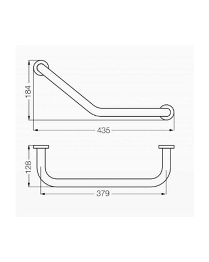 FV GRAND HOTEL ACC AGARRADERA ANGULAR 0716.10/37-CR