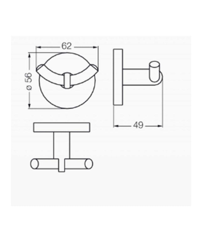 FV GRAND HOTEL ACC PERCHA DOBLE 0722.10/37-CR
