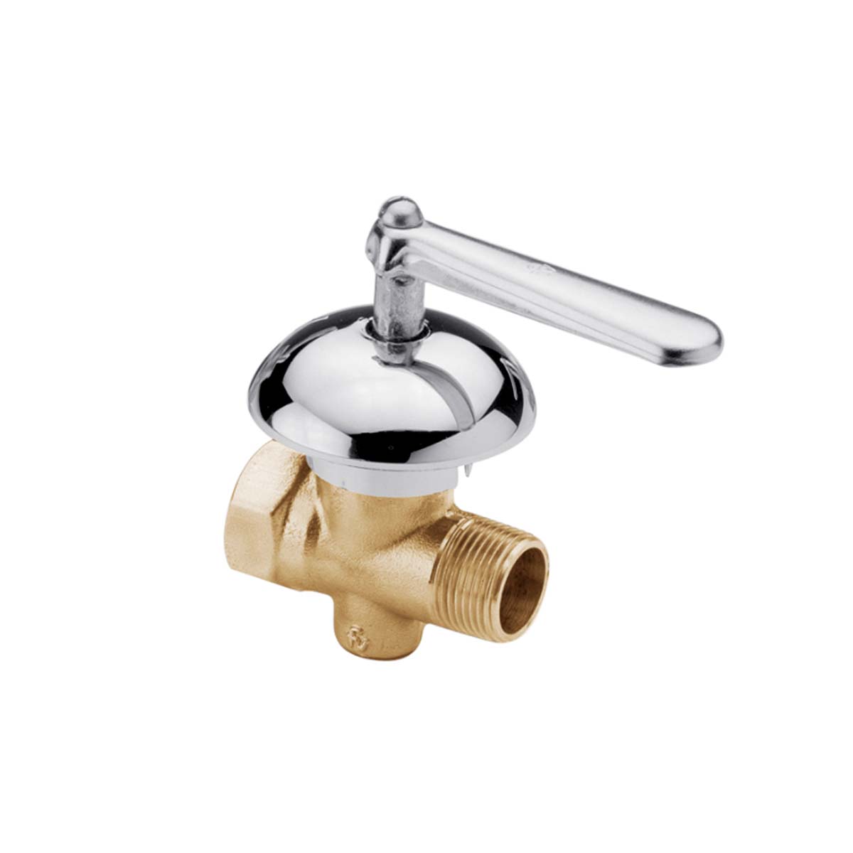 FV LLAVE GAS ROSETA REFORZADA DE 13MM M-H 0822.01-13DH-CR