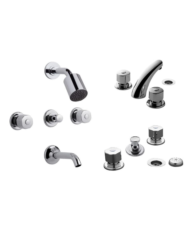 FV ARIZONA PLUS KIT GRIFERIA P/BAÑO 0900.03/B1P-CR