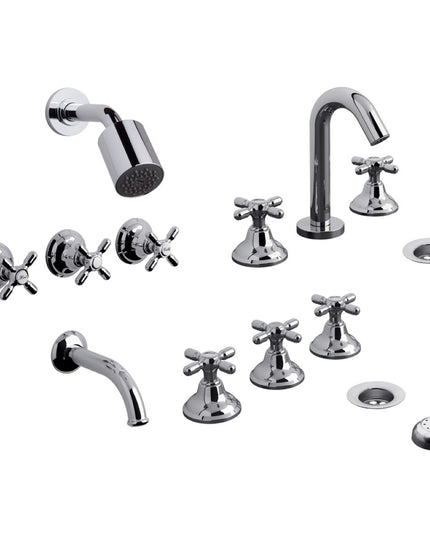 FV NEWPORT PLUS KIT GRIFERIA P/BAÑO 0900.03/B2P-CR