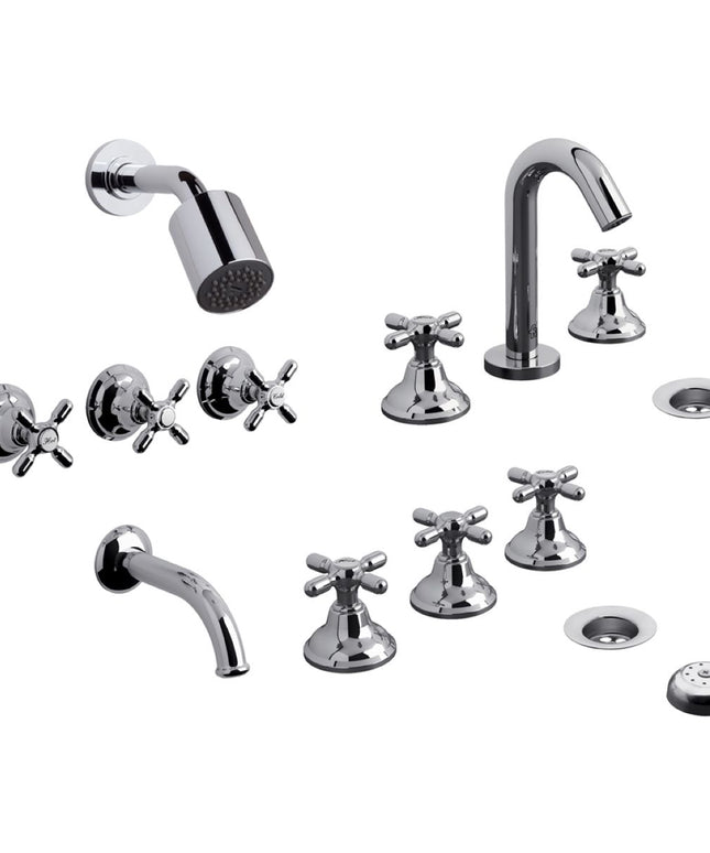 FV NEWPORT PLUS KIT GRIFERIA P/BAÑO 0900.03/B2P-CR