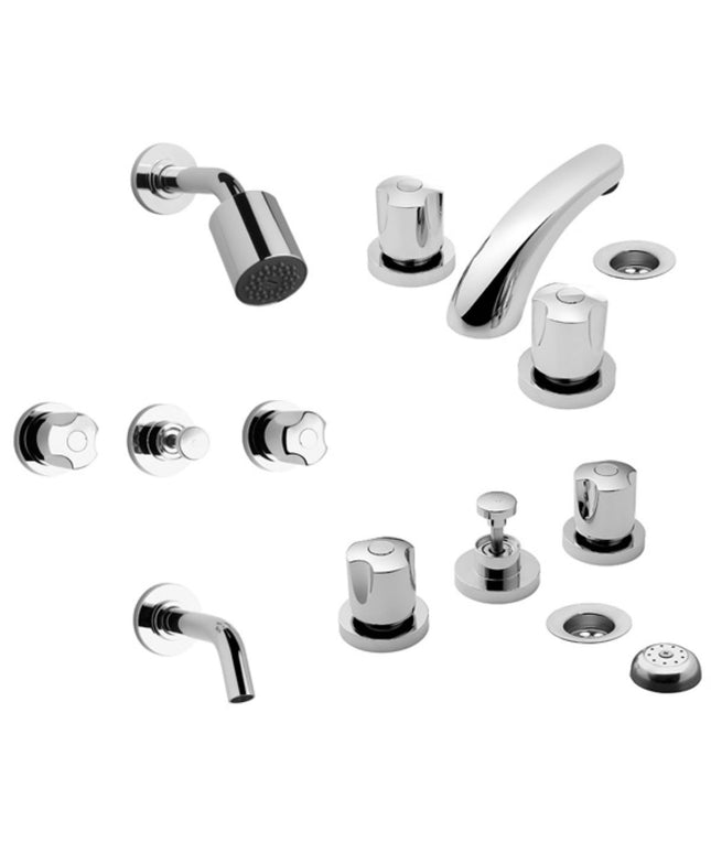 FV PAMPA KIT GRIFERIA  P/BAÑO 0900.03/B6-CR