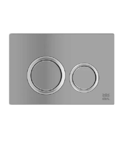 IDEAL STOCK TECLA DUAL RITMO CROMO MATE 80020