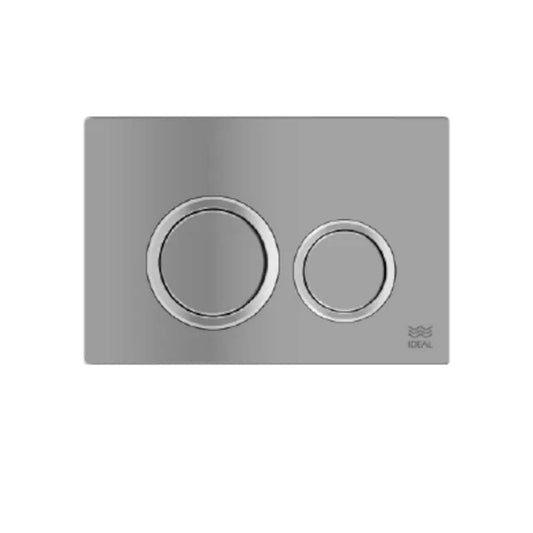 IDEAL STOCK TECLA DUAL RITMO CROMO MATE 80020
