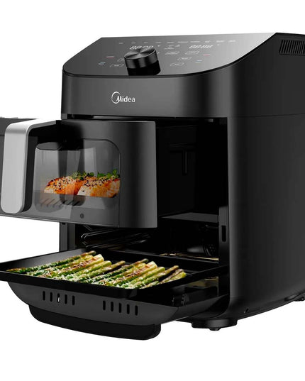 Midea Hogar Air Fryer 11l  Negra Smart Digital Af-d211bar1