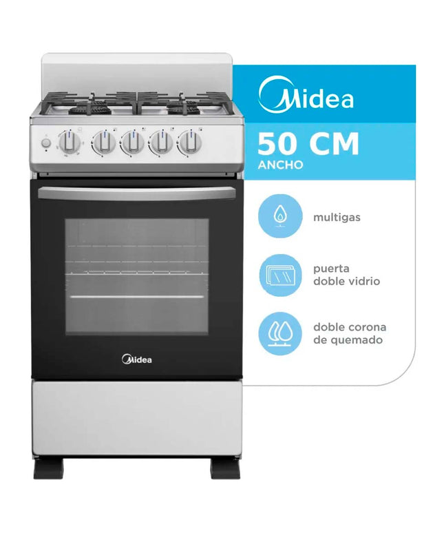 MIDEA HOGAR COCINA MULTI GAS 20TMG4PGAR1