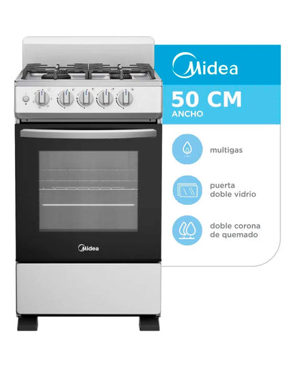 MIDEA HOGAR COCINA MULTI GAS 20TMG4PGAR1