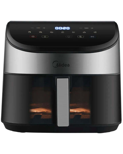 MIDEA HOGAR AIR FRYER 6 LTS SIN ACEITE CONTROL DIGITAL AF-DW60BAR1