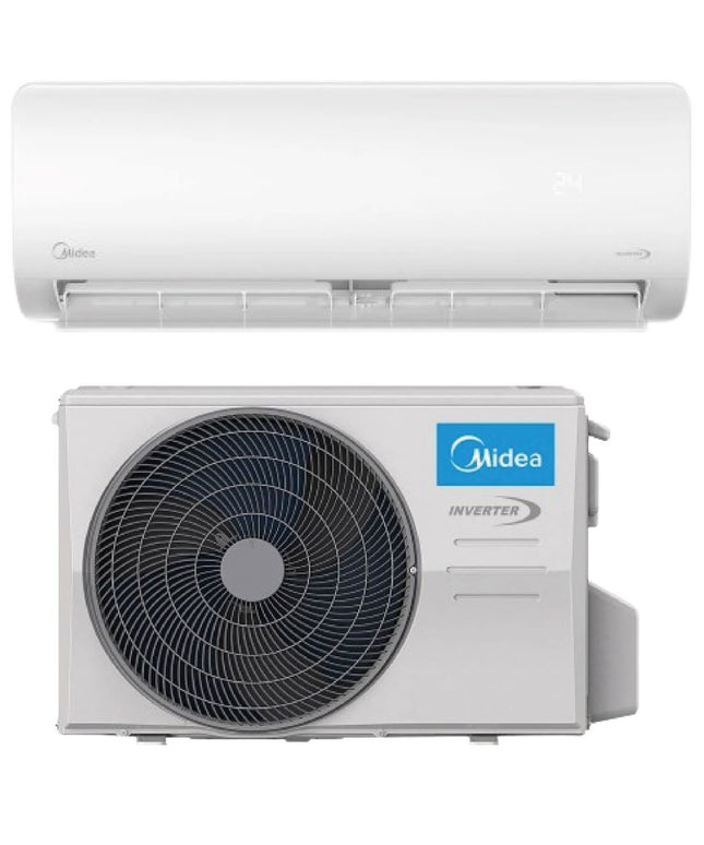 MIDEA STOCK INVERTER AIRE ACOND. SPLIT P/ PARED 3096F MSNIC-12H-KN81F