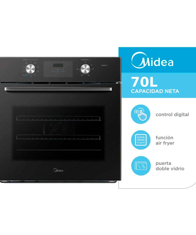 MIDEA HOGAR HORNO ELECTRICO EMPOTRABLE DIGITAL BO-D170BAR1