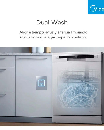 MIDEA HOGAR LAVAVAJILLAS GRIS 14 CUBIERTOS DE-314XAR1</p><p>