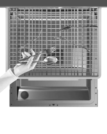 MIDEA HOGAR LAVAVAJILLAS BLACK INOX 15 CUBIERTOS DE-415BAR1
