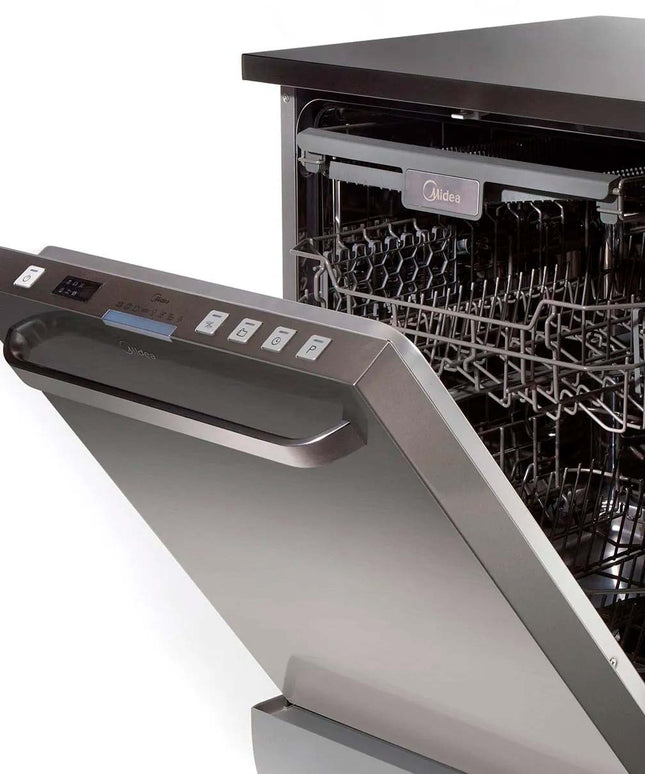 MIDEA HOGAR LAVAVAJILLAS INOX 14 CUBIERTOS DE-214XAR1